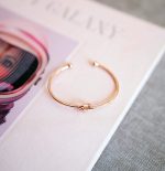 PAVOI 14K Gold Plated Forever Love Knot Infinity Bracelets for Women | Gold Bracelet for Women - Image 3